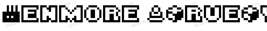 Kenmore (TrueType) (Western)字体转换